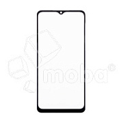 Стекло для переклейки Samsung Galaxy A02 (A022G) с OCA пленкой Черный - OR (Mitsubishi)